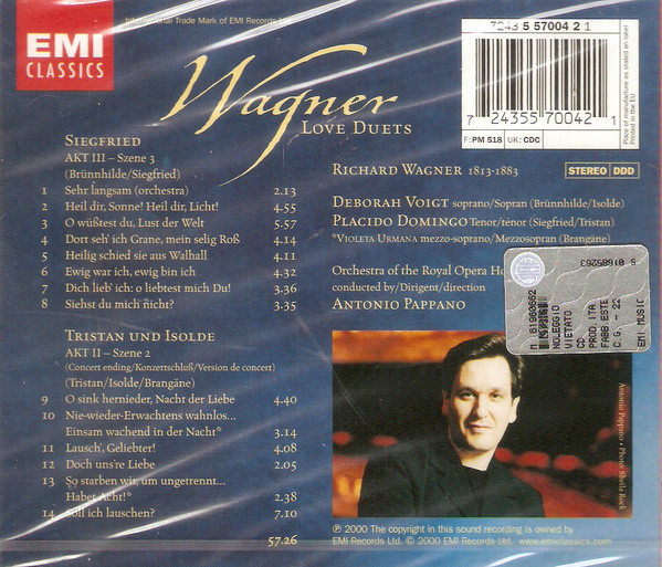 Richard Wagner - Placido Domingo • Deborah Voigt, Orchestra Of The Royal Opera House, Covent Garden, Antonio Pappano-3