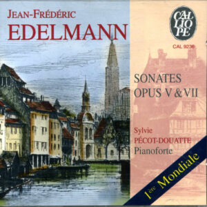 Jean-Frédéric Edelmann, Sylvie Pecot-Douatte – Sonates Opus V & VII (CD) (Mint (M))